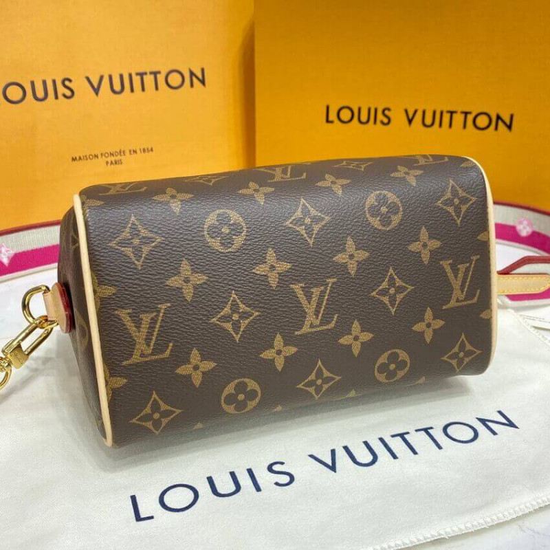 Louis Vuitton Monogram Speedy Bandouliere 20 M45948 FUCHSIA-6