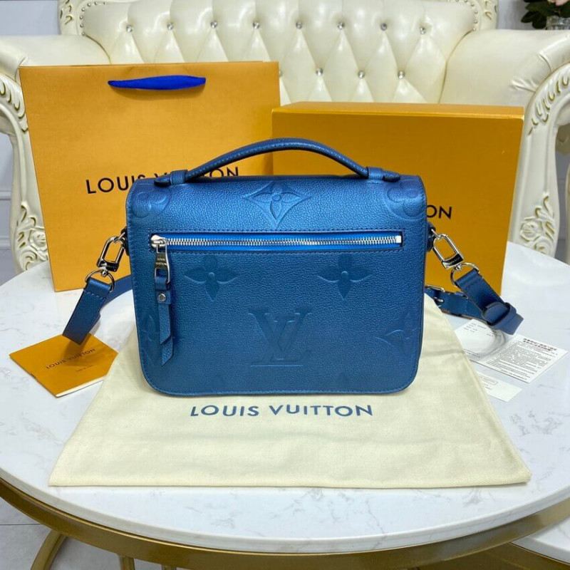 Louis Vuitton Pochette Metis M59211 Navy Nacre-4