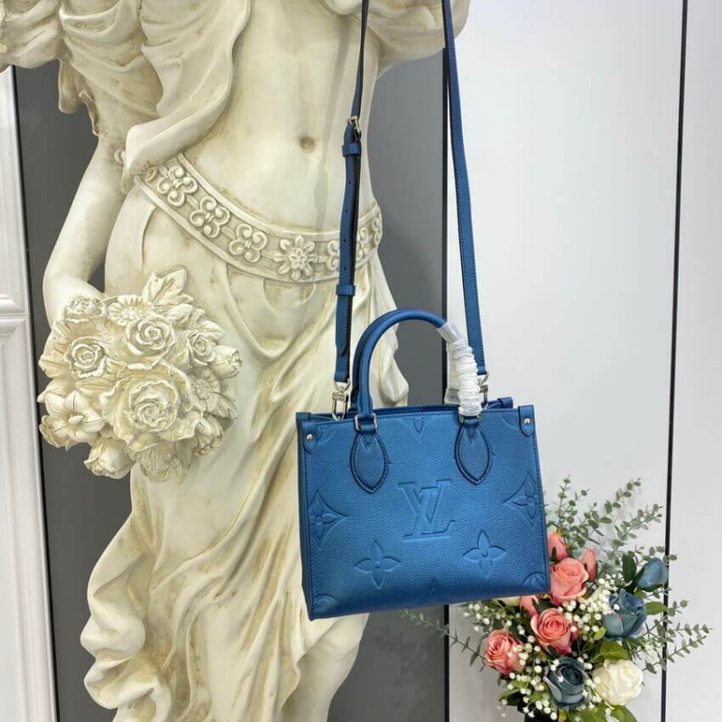 Louis Vuitton Onthego PM M58956 Navy Nacre-2