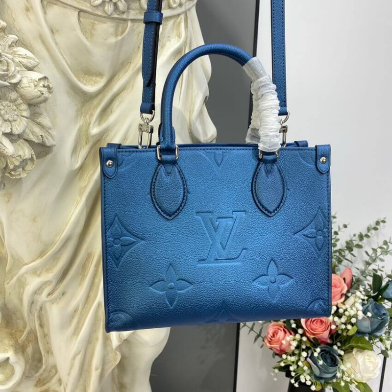 Louis Vuitton Onthego PM M58956 Navy Nacre-3