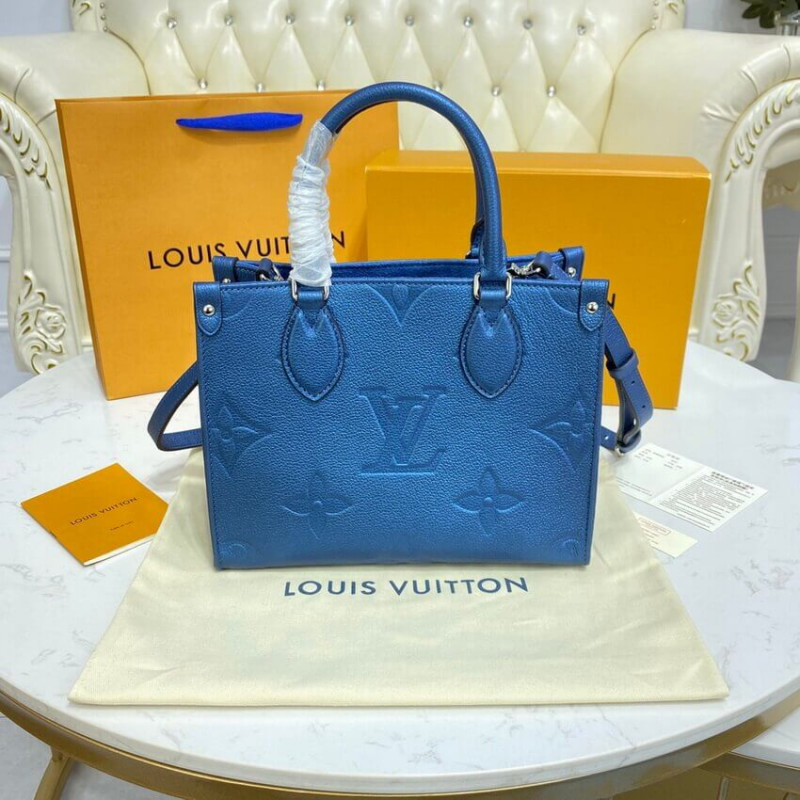 Louis Vuitton Onthego PM M58956 Navy Nacre-6