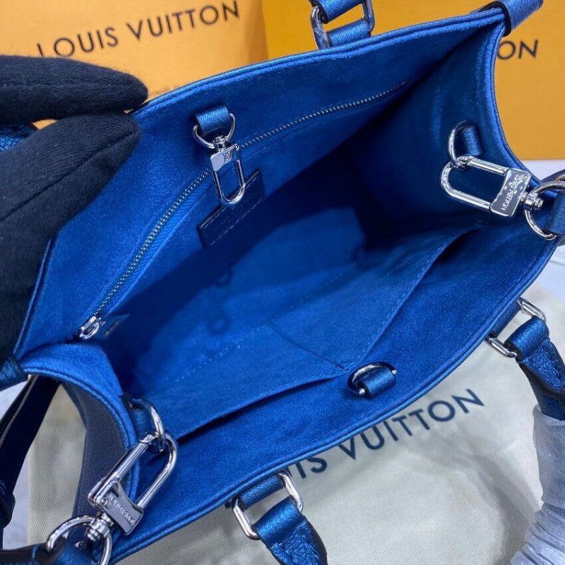 Louis Vuitton Onthego PM M58956 Navy Nacre-13