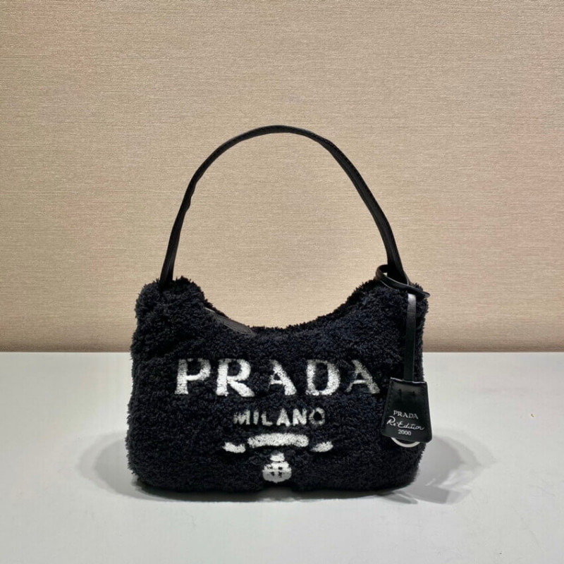 Prada reedición 2000 Terry Mini Bolsa 1Ne515-3