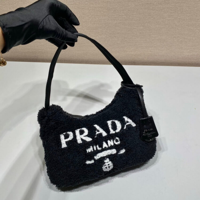 Prada reedición 2000 Terry Mini Bolsa 1Ne515-4