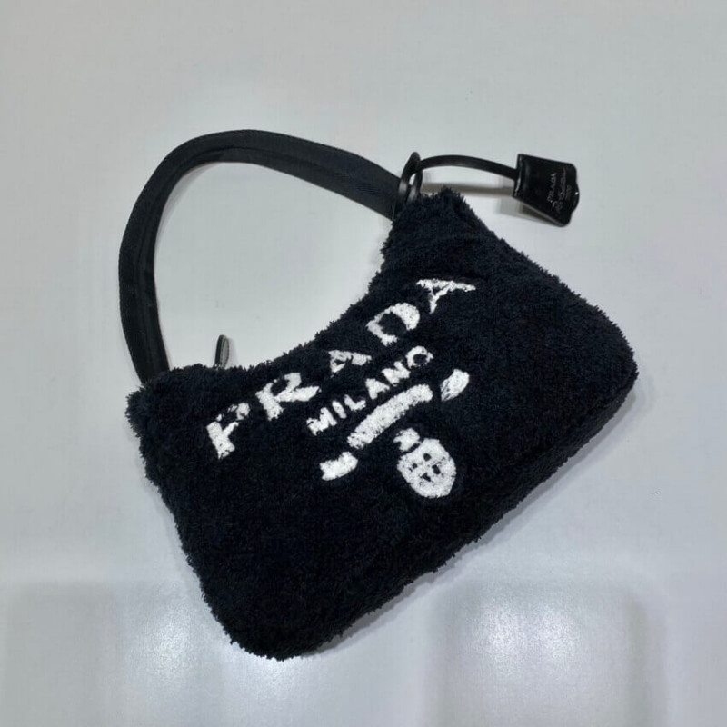 Prada reedición 2000 Terry Mini Bolsa 1Ne515-5