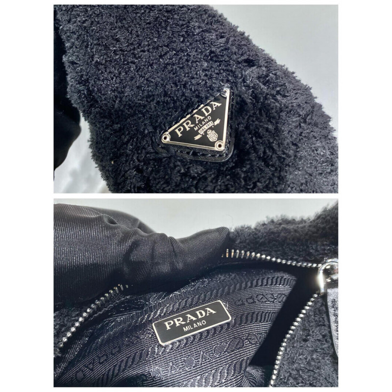 Prada reedición 2000 Terry Mini Bolsa 1Ne515-11