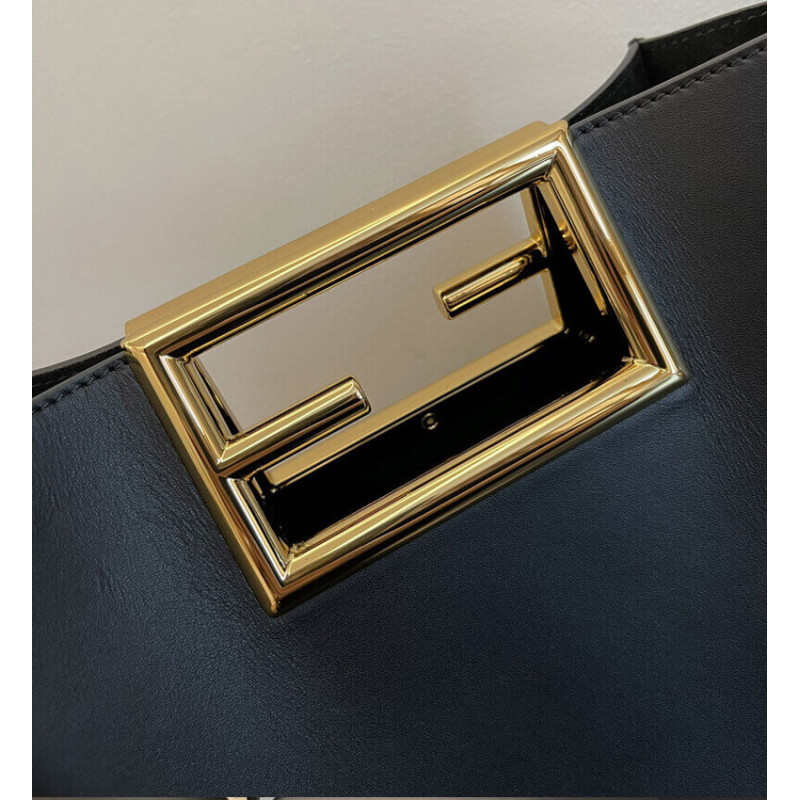 Bolsa de cuero de ternero Fendi 8BS054-8