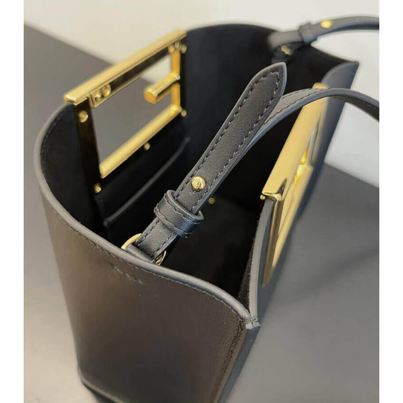 Bolsa de cuero de ternero Fendi 8BS054-10