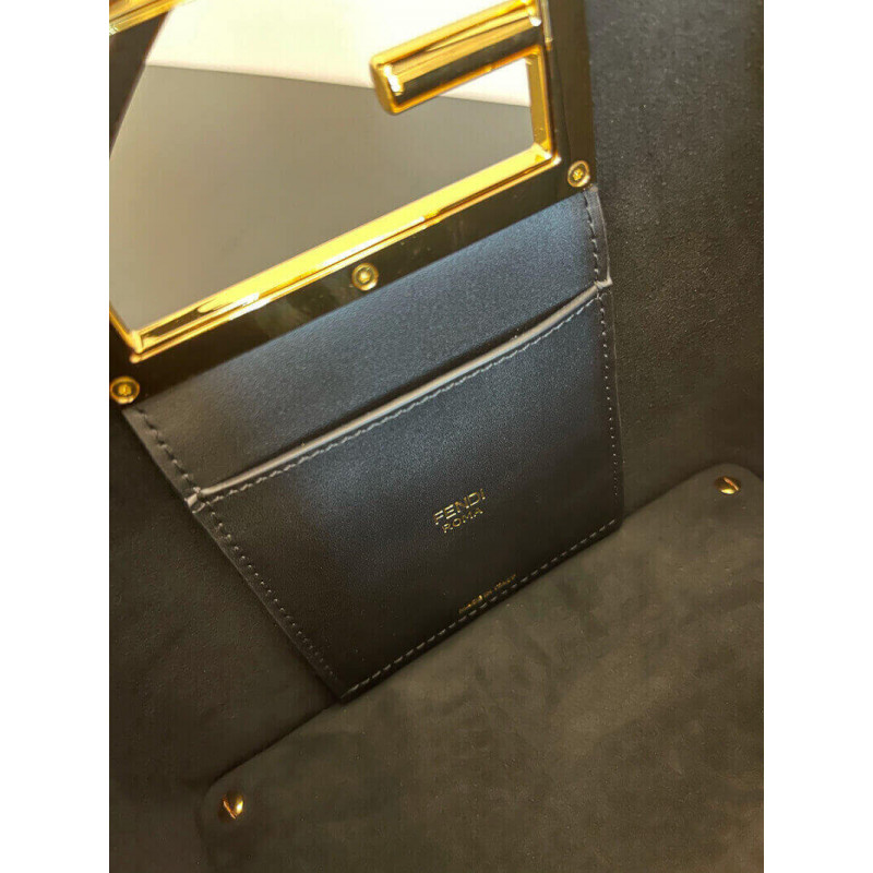 Bolsa de cuero de ternero Fendi 8BS054-11