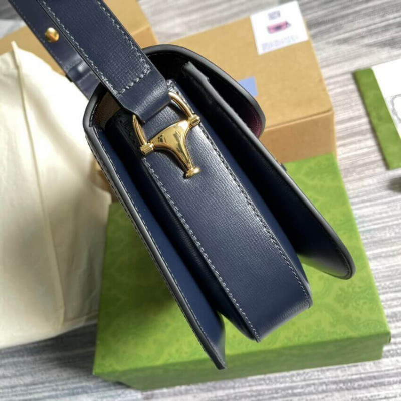 Gucci Horsebit 1955 Bolsa Pequeña 602204 Rosa Poraja-6