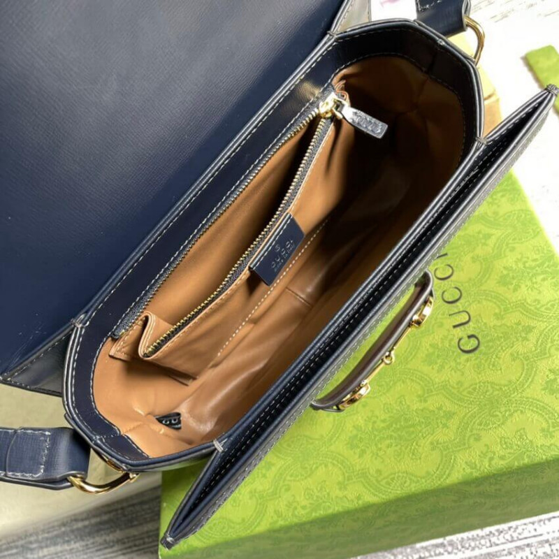 Gucci Horsebit 1955 Bolsa Pequeña 602204 Rosa Poraja-10