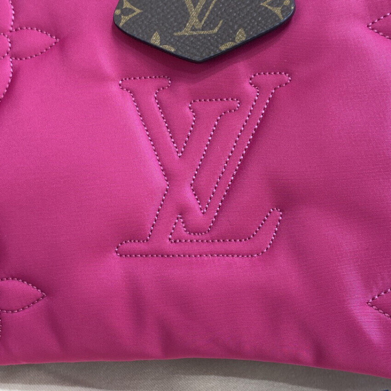 Louis Vuitton Maxi Multi Pochette AccessOires M58980 Negro/Fucsia-6