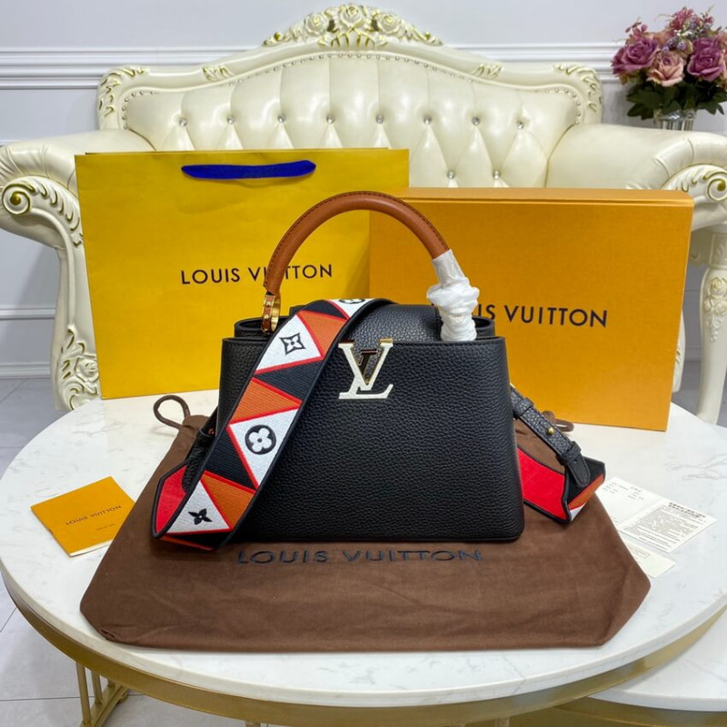 Louis Vuitton Capucines BB M59061 Noir/Rouge-1