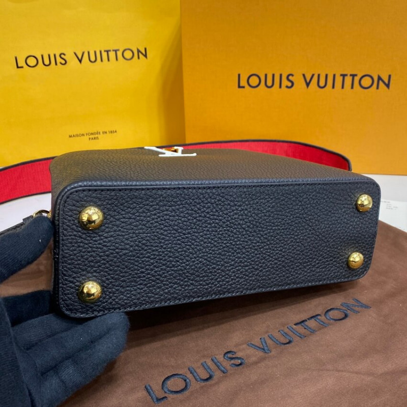Louis Vuitton Capucines BB M59061 Noir/Rouge-4