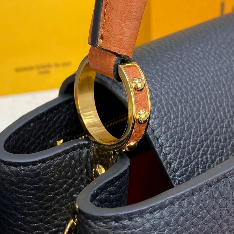 Louis Vuitton Capucines BB M59061 Noir/Rouge-6