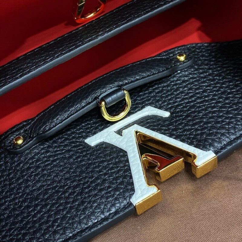 Louis Vuitton Capucines BB M59061 Noir/Rouge-15