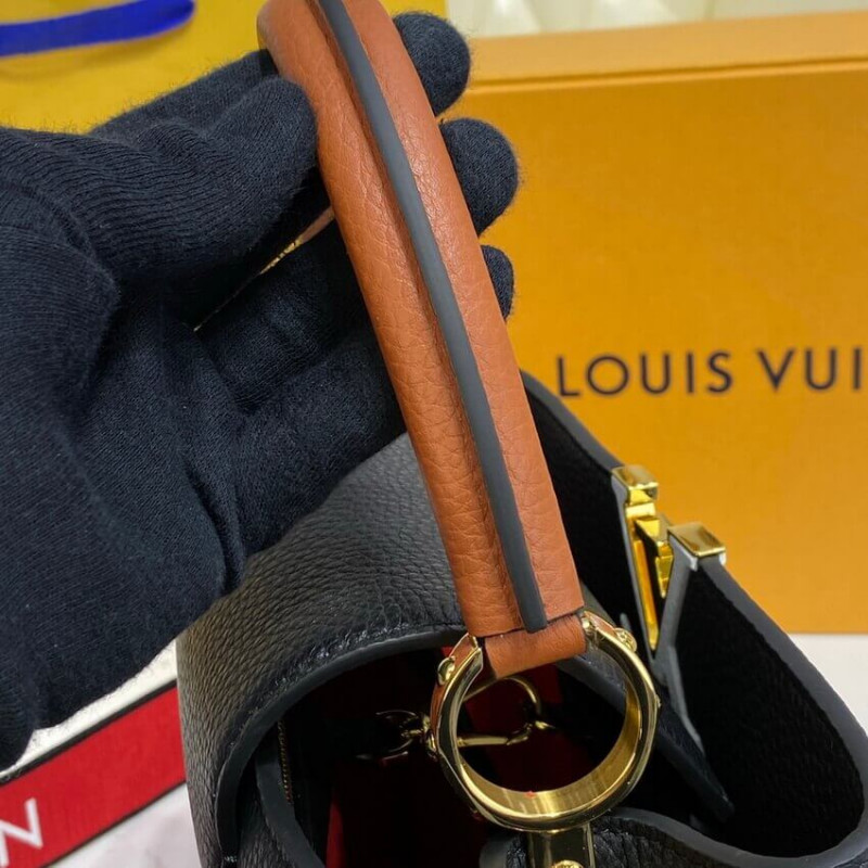 Louis Vuitton Capucines MM M59020 Noir/Rouge-6