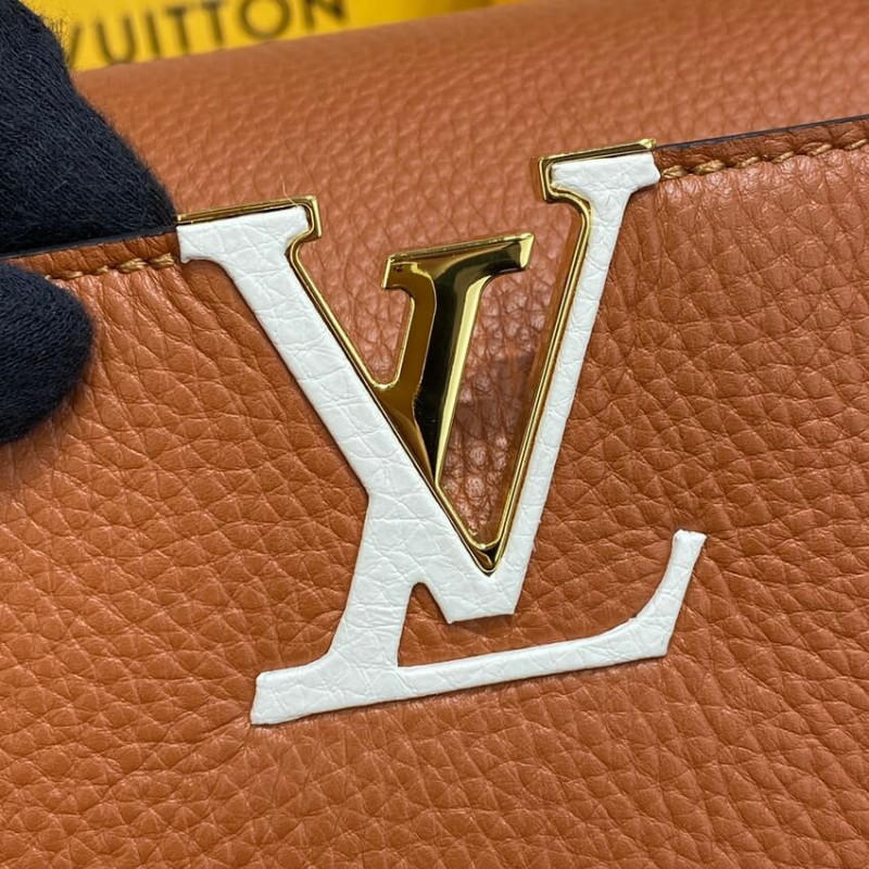 Louis Vuitton Capucines MM M59020 Oro/Noir-6