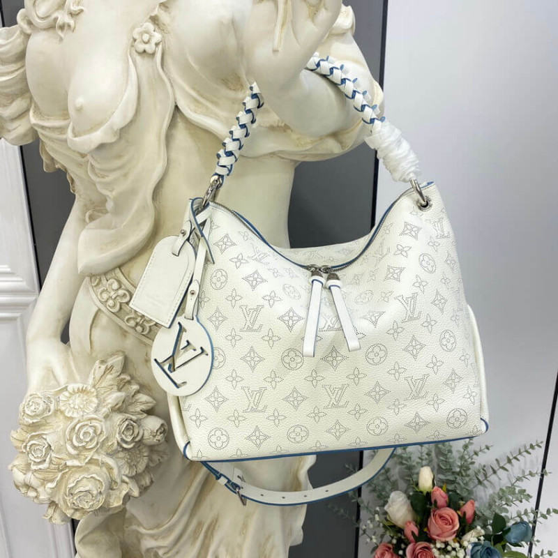 Louis Vuitton Beaubourg Hobo MM M58482 White-1