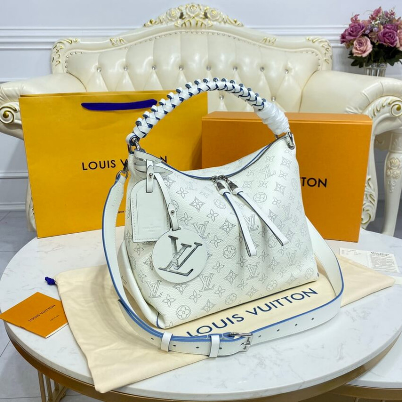 Louis Vuitton Beaubourg Hobo MM M58482 White-3