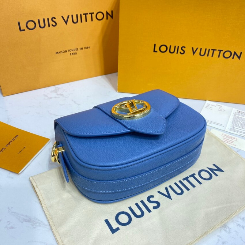 Louis Vuitton LV Pont 9 Soft PM M58964 Azul-5