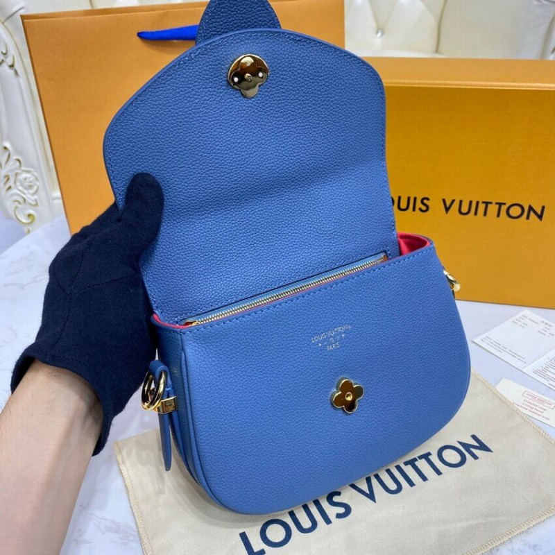 Louis Vuitton LV Pont 9 Soft PM M58964 Azul-14