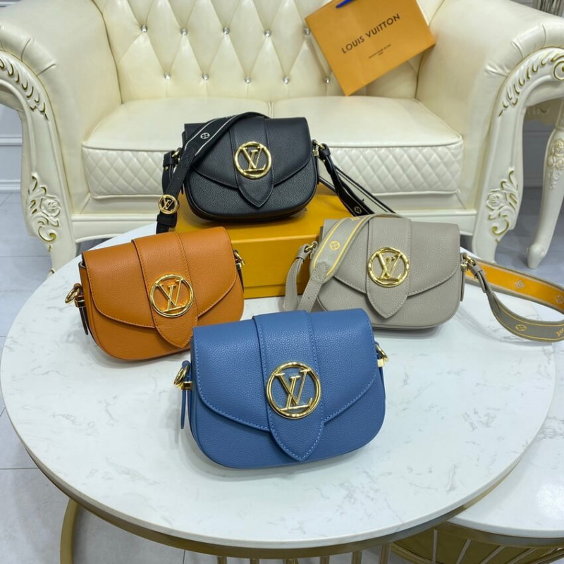Louis Vuitton LV Pont 9 Soft PM M58964 Azul-16