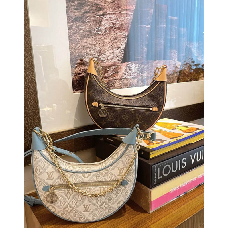 Louis Vuitton desde 1854 Jacquard Textil Loop Bolsa M81094-4
