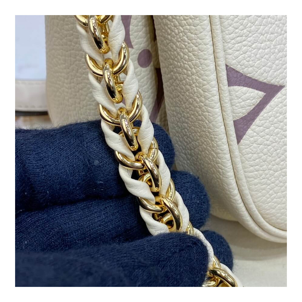 Louis Vuitton Bicolor Multi Pochette AccessOires Beige-8