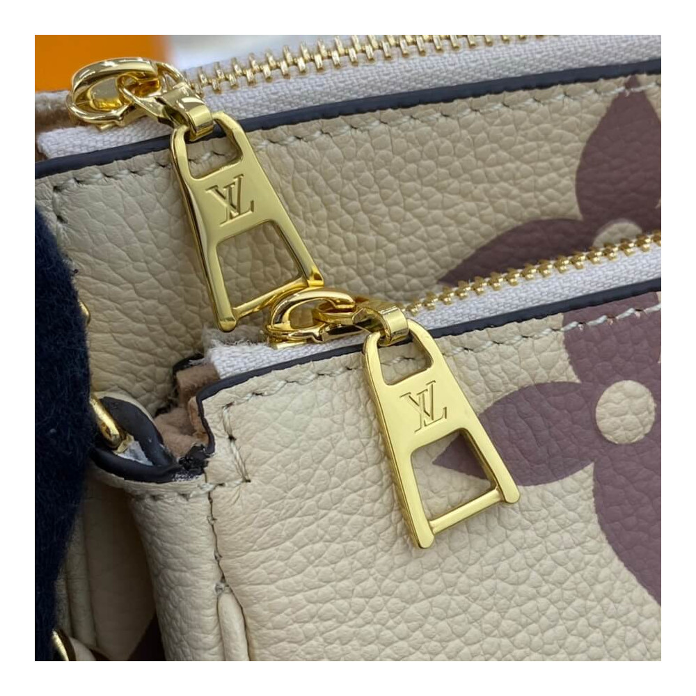 Louis Vuitton Bicolor Multi Pochette AccessOires Beige-15
