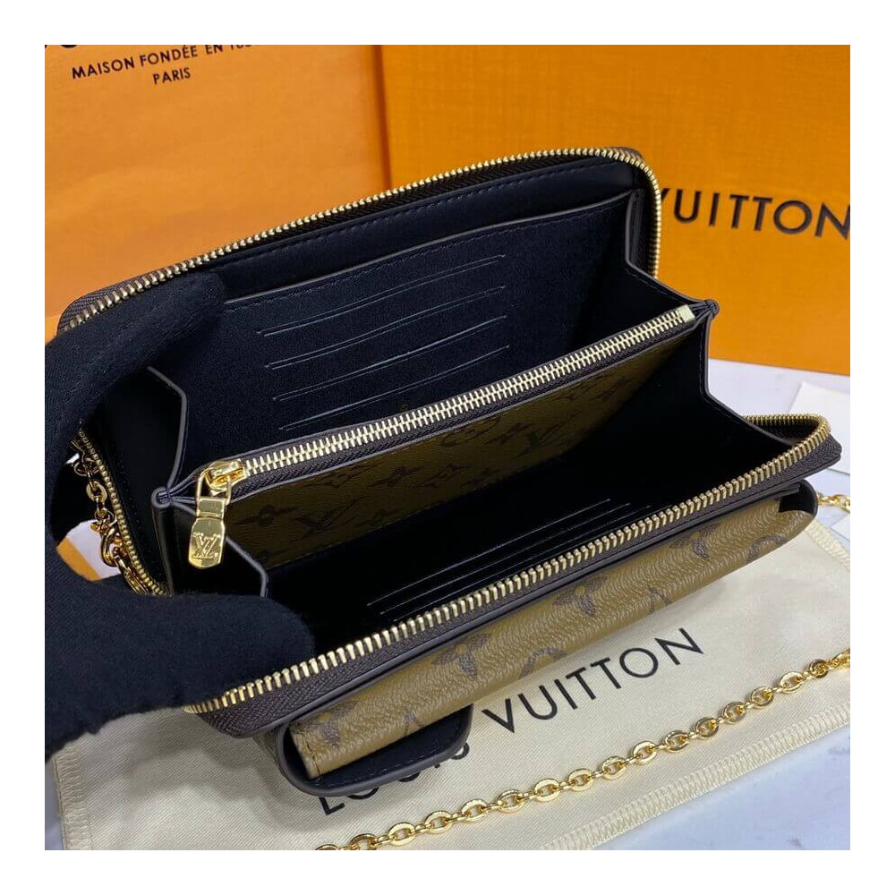 Louis Vuitton vertical Zippy Wallet Metis-9