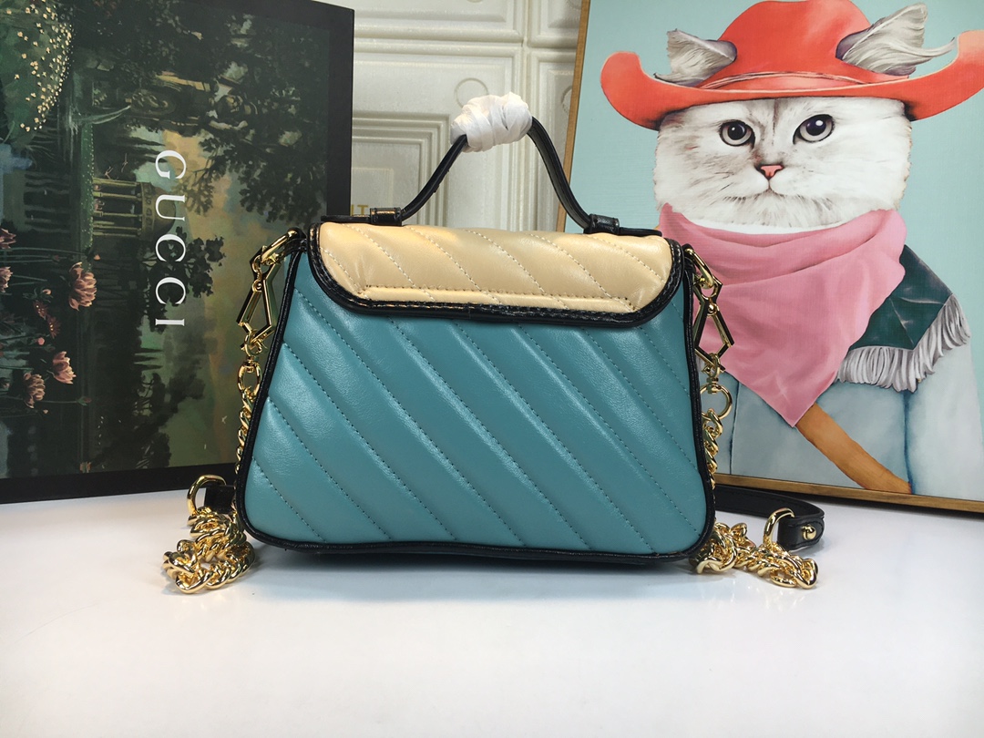 Gucci en línea exclusiva Marmont Mini Bolsa-2