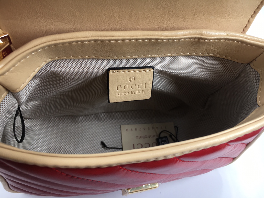 Gucci en línea exclusiva Marmont Mini Bolsa-9