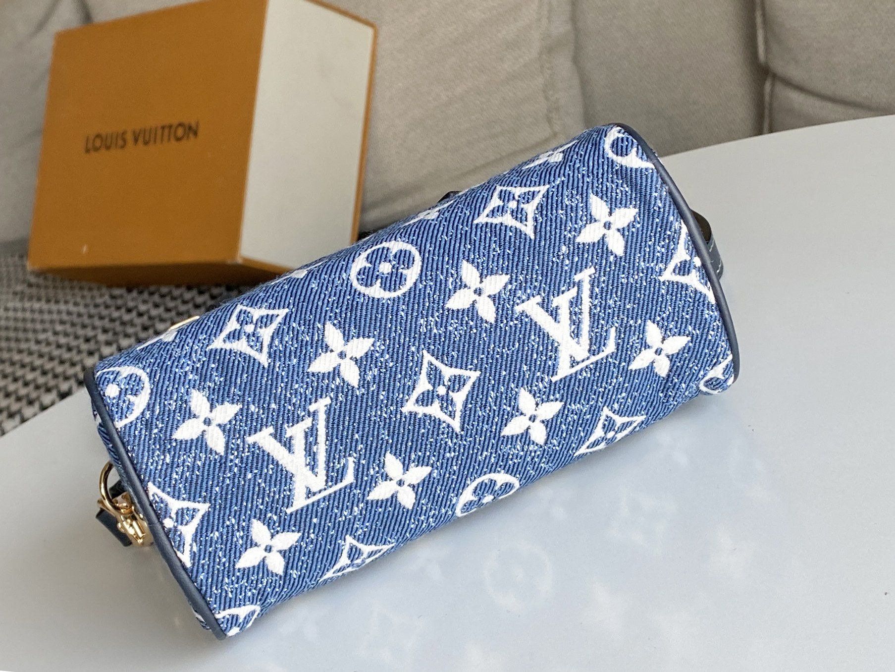Louis Vuitton Nano Speedy Denim-3
