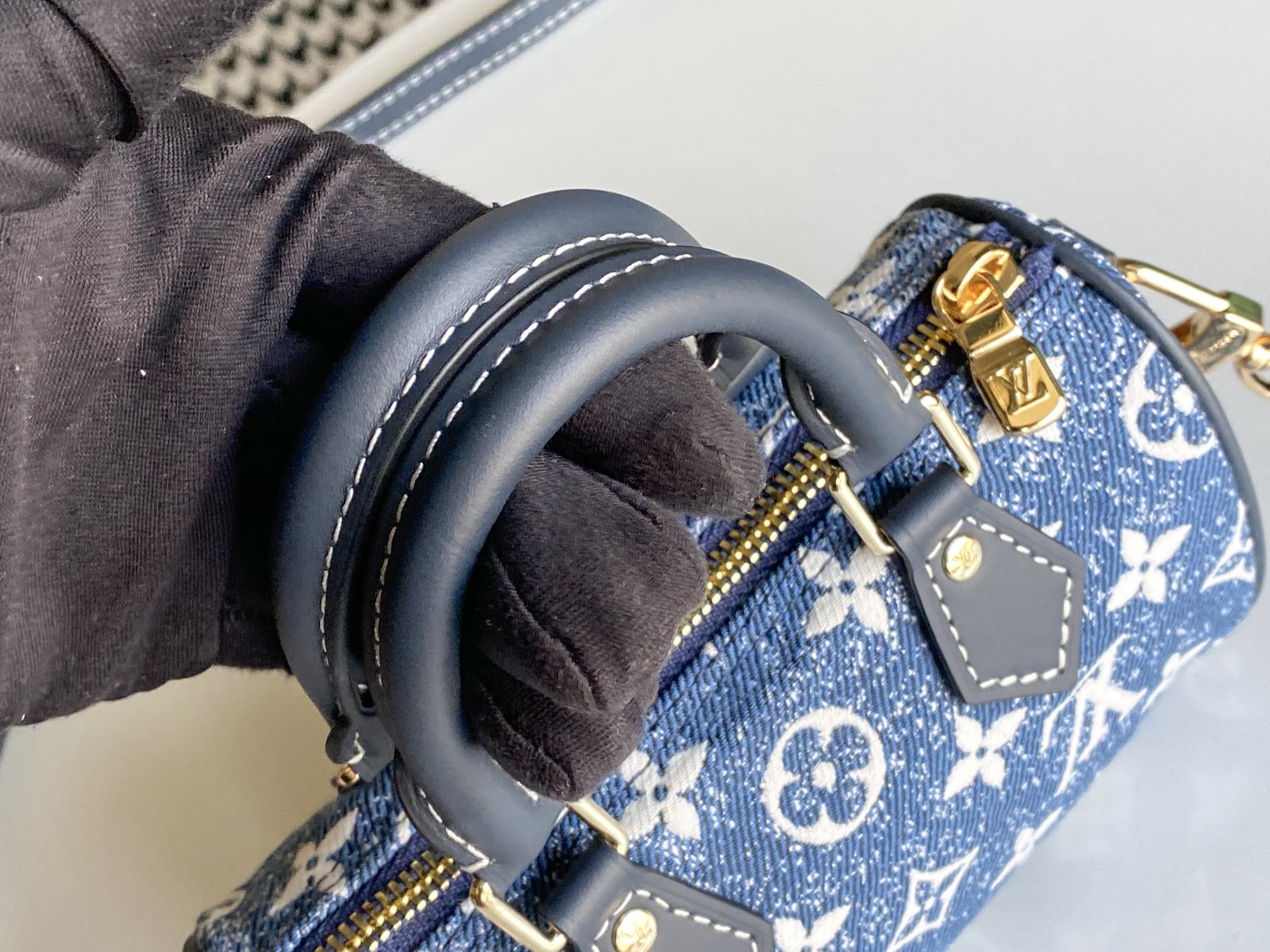Louis Vuitton Nano Speedy Denim-4