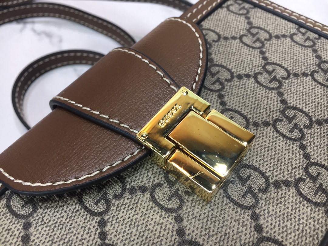 Mini bolso Gucci con cierre de cierre-4