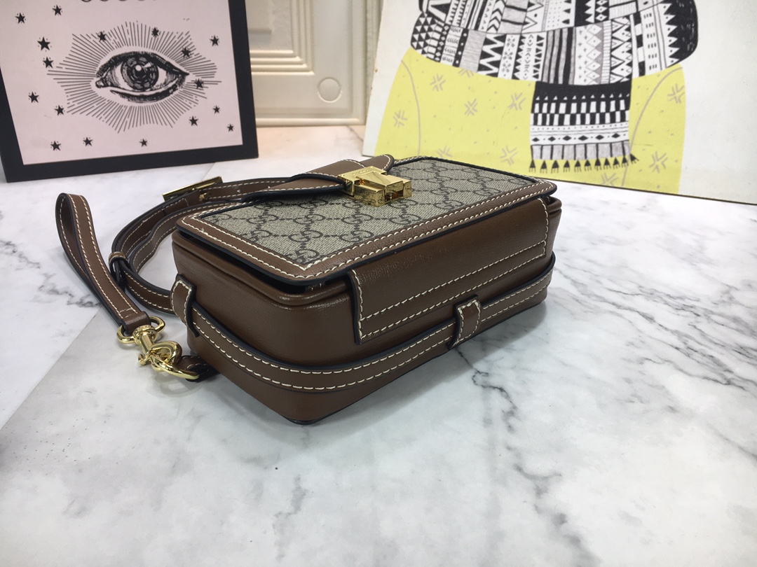 Mini bolso Gucci con cierre de cierre-5