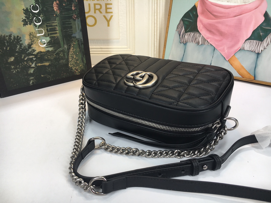 Gucci Marmont Bolsa de hombro pequeño: 4 colores-3