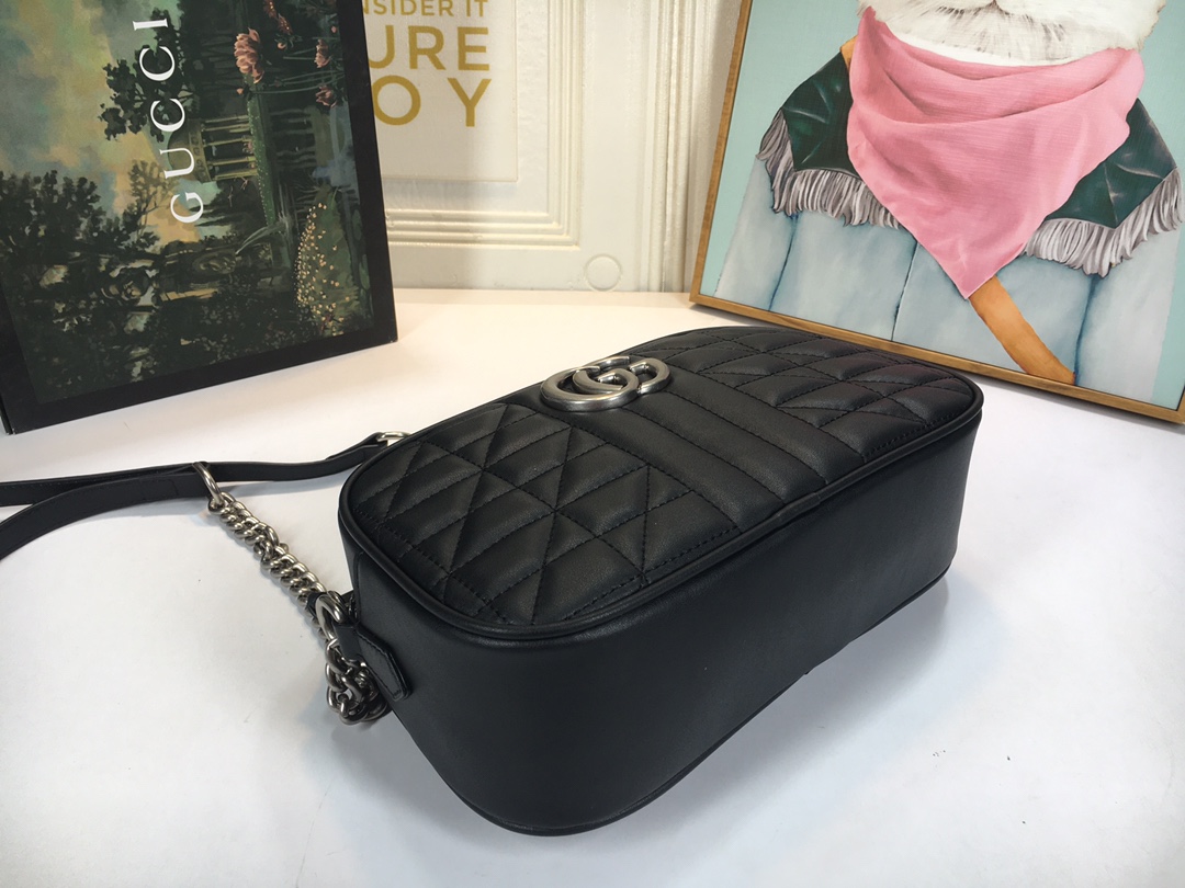 Gucci Marmont Bolsa de hombro pequeño: 4 colores-4