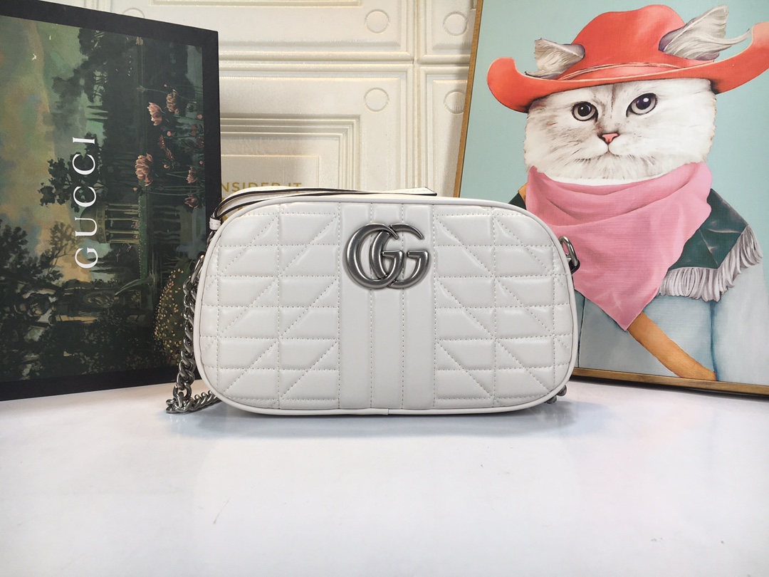 Gucci Marmont Bolsa de hombro pequeño: 4 colores-6