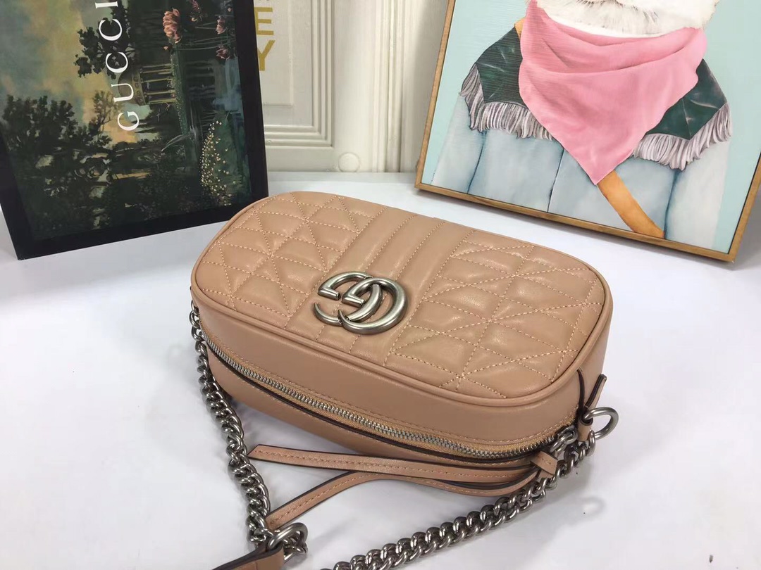 Gucci Marmont Bolsa de hombro pequeño: 4 colores-13