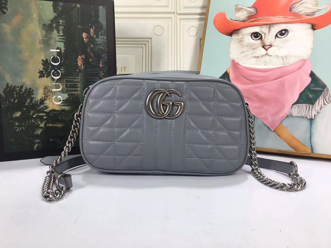 Gucci Marmont Bolsa de hombro pequeño: 4 colores-14