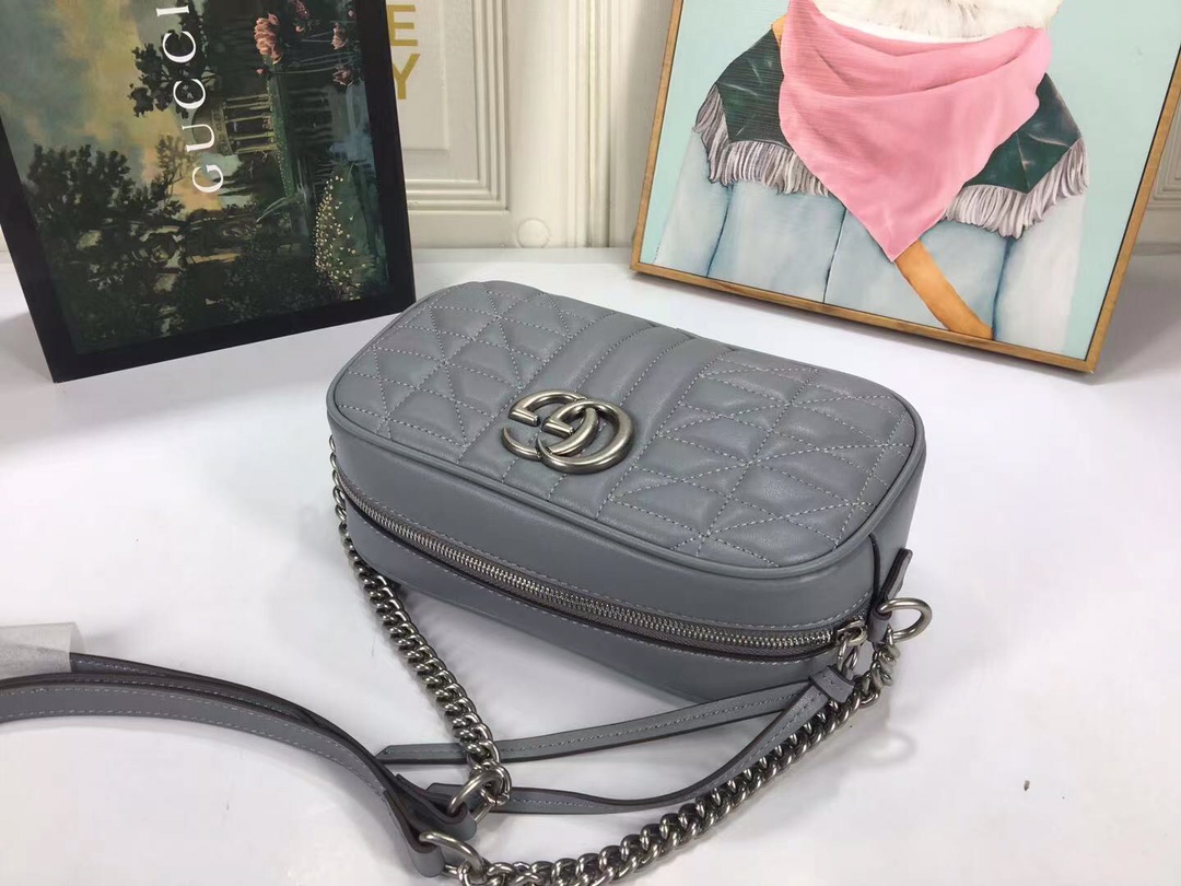 Gucci Marmont Bolsa de hombro pequeño: 4 colores-16