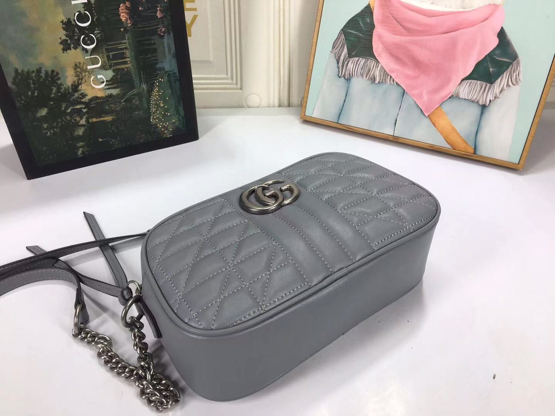 Gucci Marmont Bolsa de hombro pequeño: 4 colores-17
