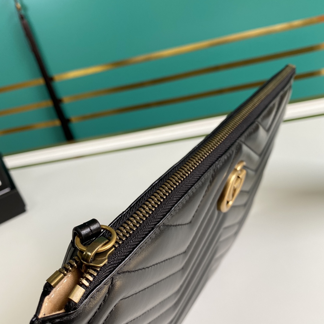 Pouch de cuero Gucci Marmont-5