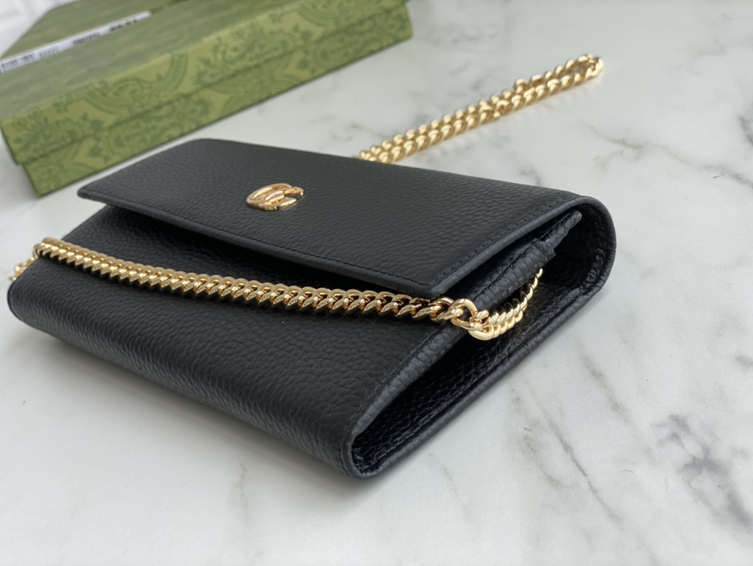 Gucci Marmont Chain Ballet beige/negro-8