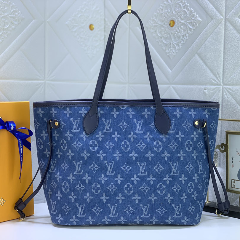 Louis Vuitton Denim Materials Nofull MM (2 bolsas)-1