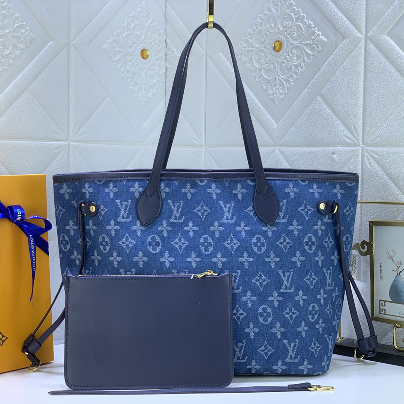 Louis Vuitton Denim Materials Nofull MM (2 bolsas)-2