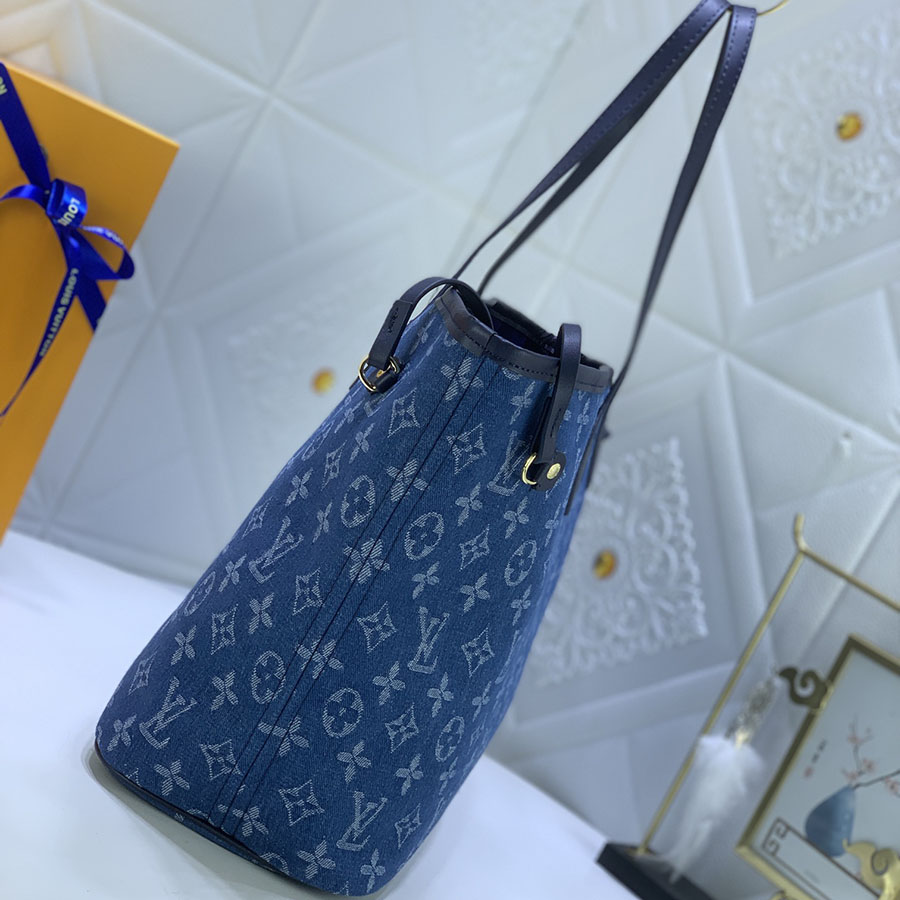 Louis Vuitton Denim Materials Nofull MM (2 bolsas)-4