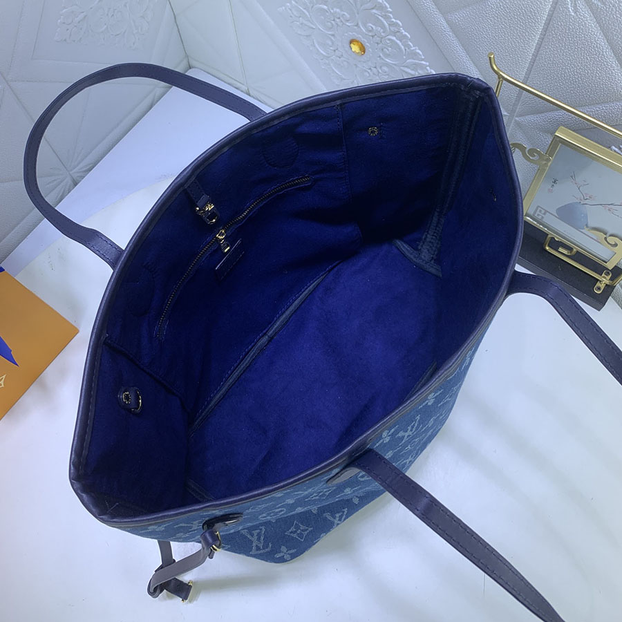 Louis Vuitton Denim Materials Nofull MM (2 bolsas)-5